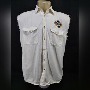 Vintage Southern Steel Denim Shirt "Bike Week 2003 Daytona Beach,FL" Size:M.